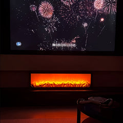 Art Deco Fireplace Light Home Decor