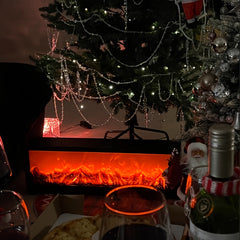 Art Deco Fireplace Light Home Decor