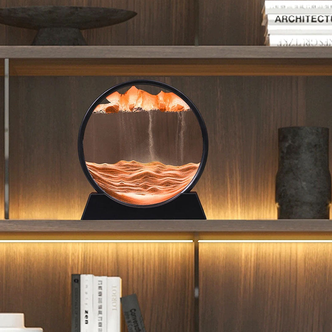 3D Dynamic Sand Art Liquid Motion – Relaxing Desk Decor