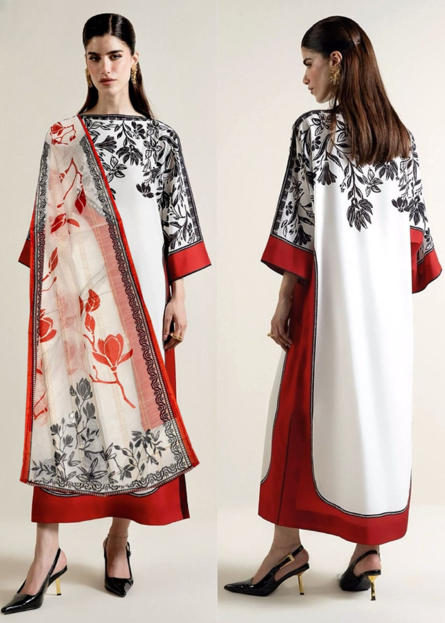 Fusion Varzah Long Edition Kaftan 3 Piece Suit – Summer Chapter Women Dress