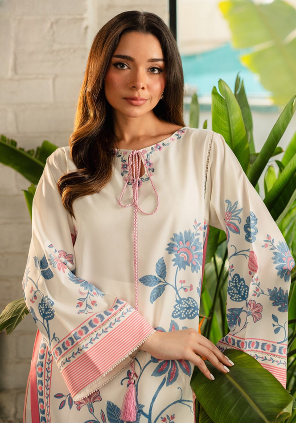 Digital printed cord set for women
