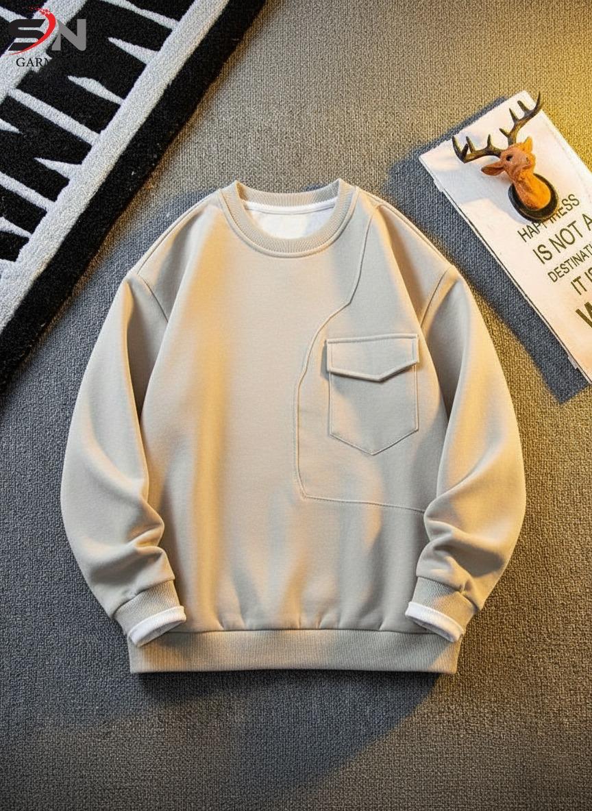 Pocket Style  Sweatshirt