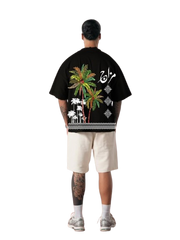 🌴 Mizaaj Palm Street Oversized T-Shirt