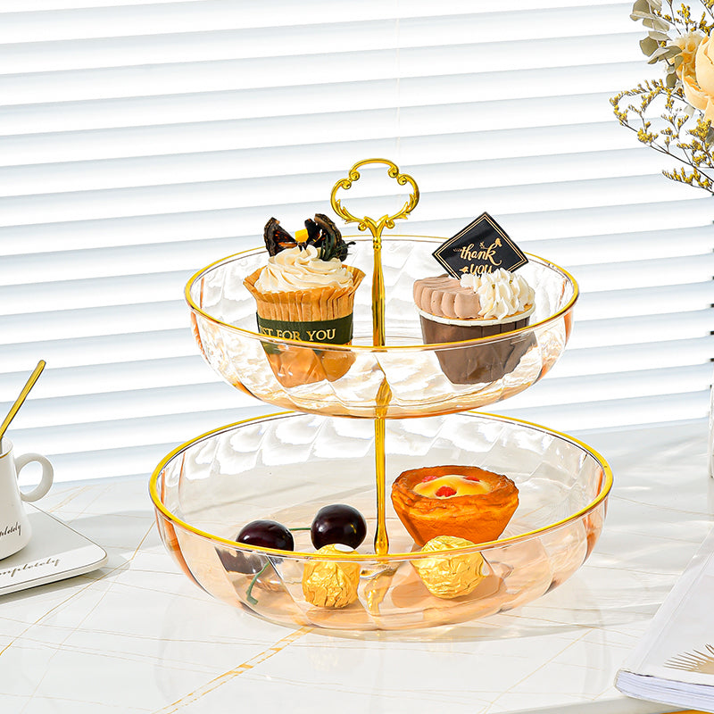 Double Storage Plate – Kitchen Organizer & Serving Solution