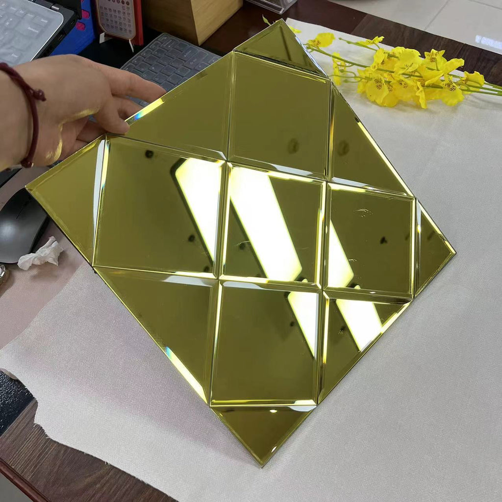 Adhesive Glass Mirror TilAdhesive Glass Mirror Tile – Easy DIY Home Decor